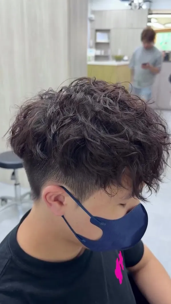 ##萊斯利卷 ##小紅書男生hairstyle ##iforwardsalon 髮型美甲作品