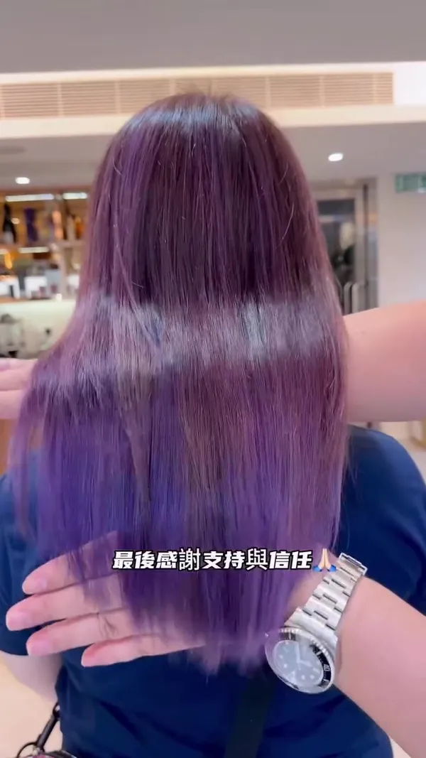 olga_hair_hk 髮型美甲作品