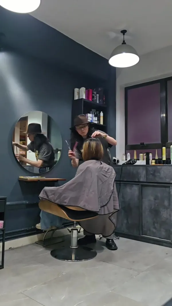 ##hongkongcentral ##hongkonghairstylist ##中環髮型屋 髮型美甲作品