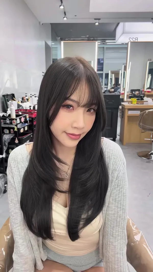 ##Tsim ##hairstylist ##女士hairstyle 髮型美甲作品