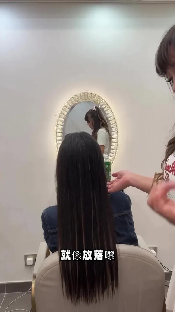 ##羽毛hair ##hair ##明星hair 髮型美甲作品
