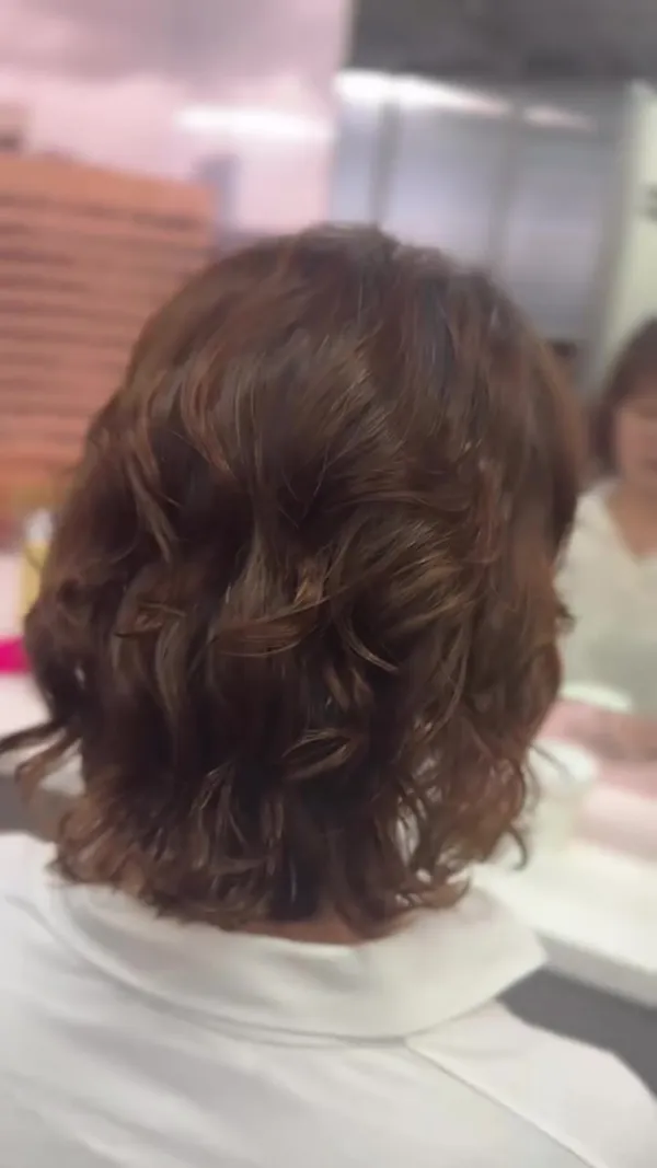 ##Tsim ##女hairstyle師 ##goldilocks 髮型美甲作品