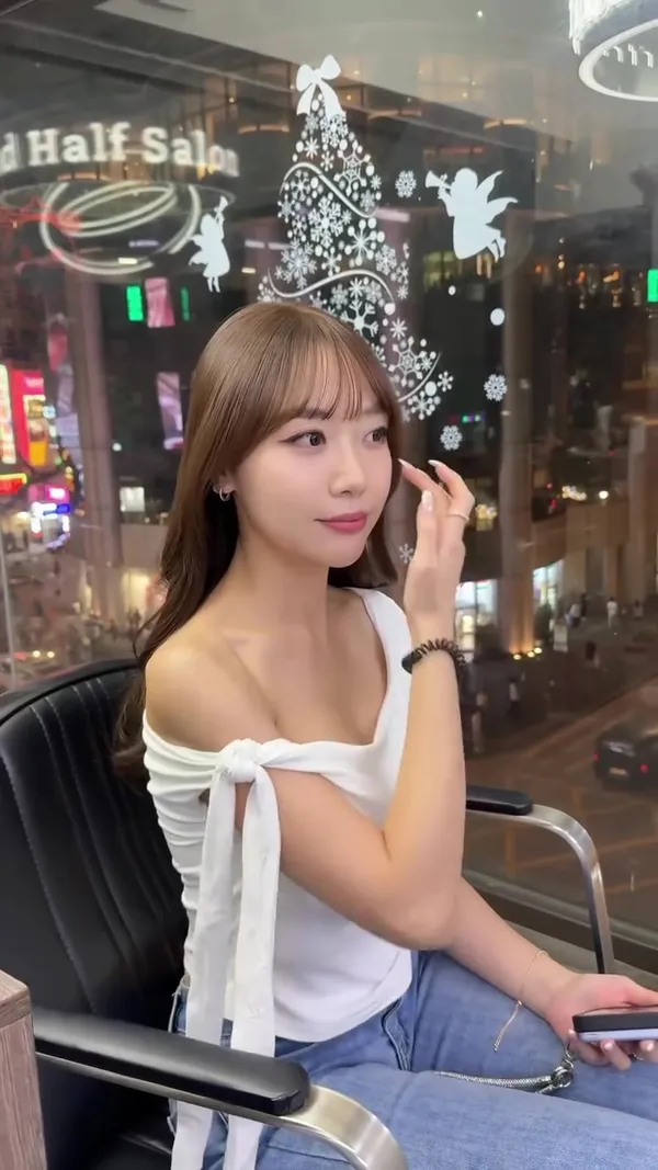 ##香港hairstyle師推介 ##免hair ##法式瀏海 髮型美甲作品