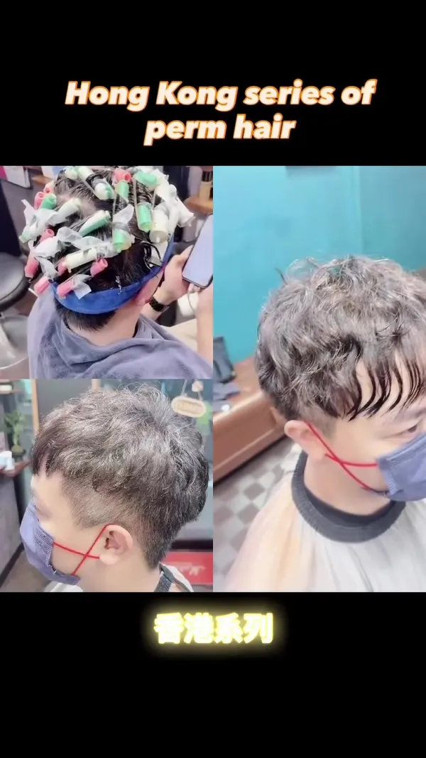 ##haircut ##asia ##tiktok 髮型美甲作品