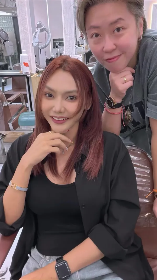 ##Joywinhair ##hair ##高級感髮色 髮型美甲作品