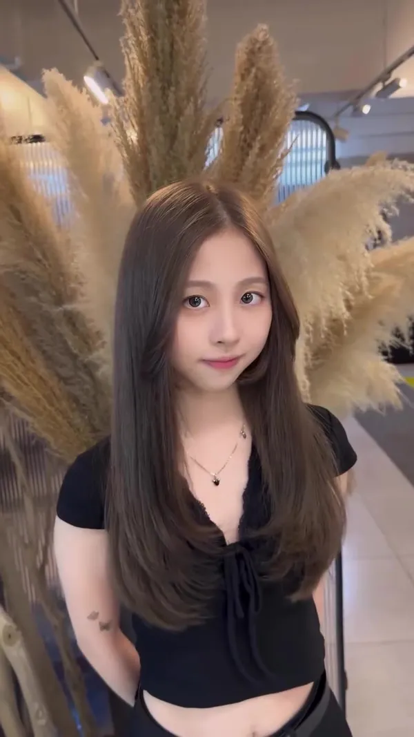 ##Korean ##香港hairstyle師 ##hair 髮型美甲作品