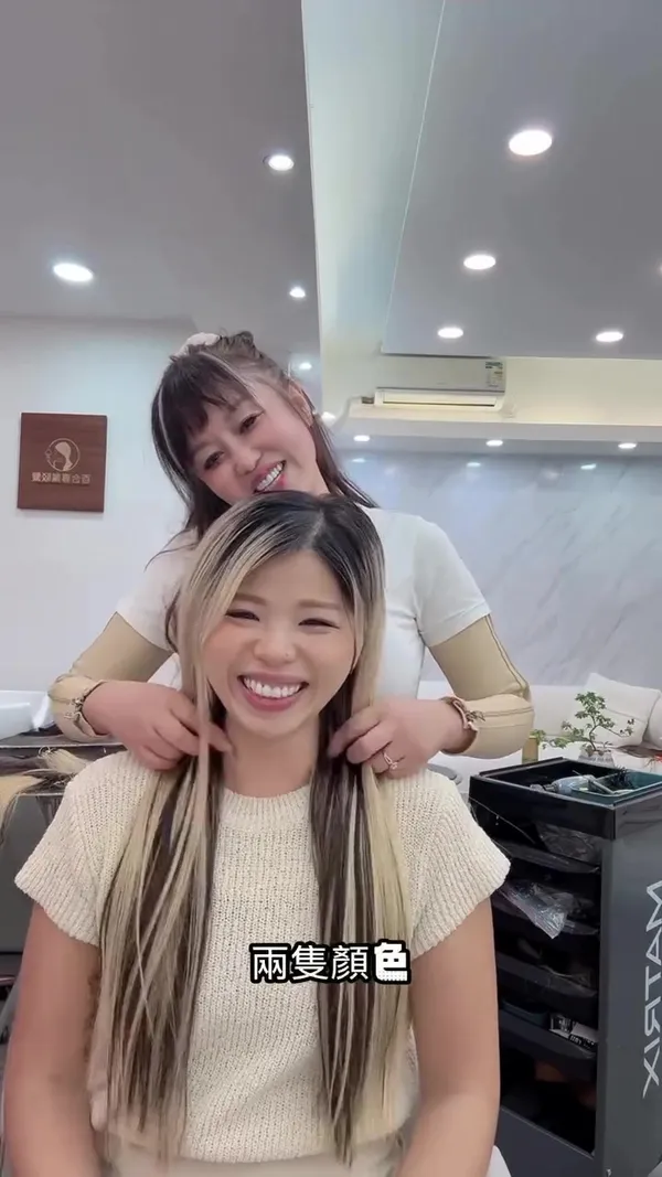 tinali_hair ##羽毛hair ##hair ##明星hair hair & nail work