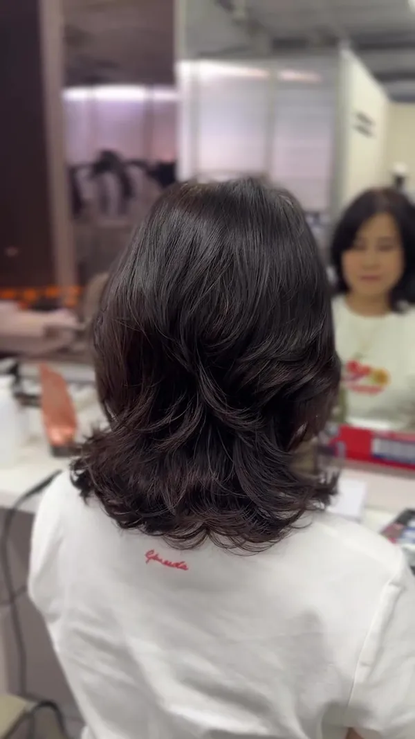 ##Tsim ##女hairstyle師 ##goldilocks 髮型美甲作品