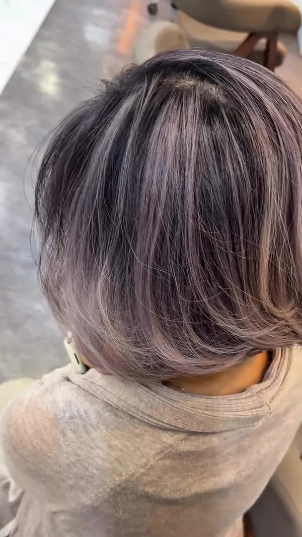 ##女hairstyle師 ##Yuen ##peggy特調染 髮型美甲作品