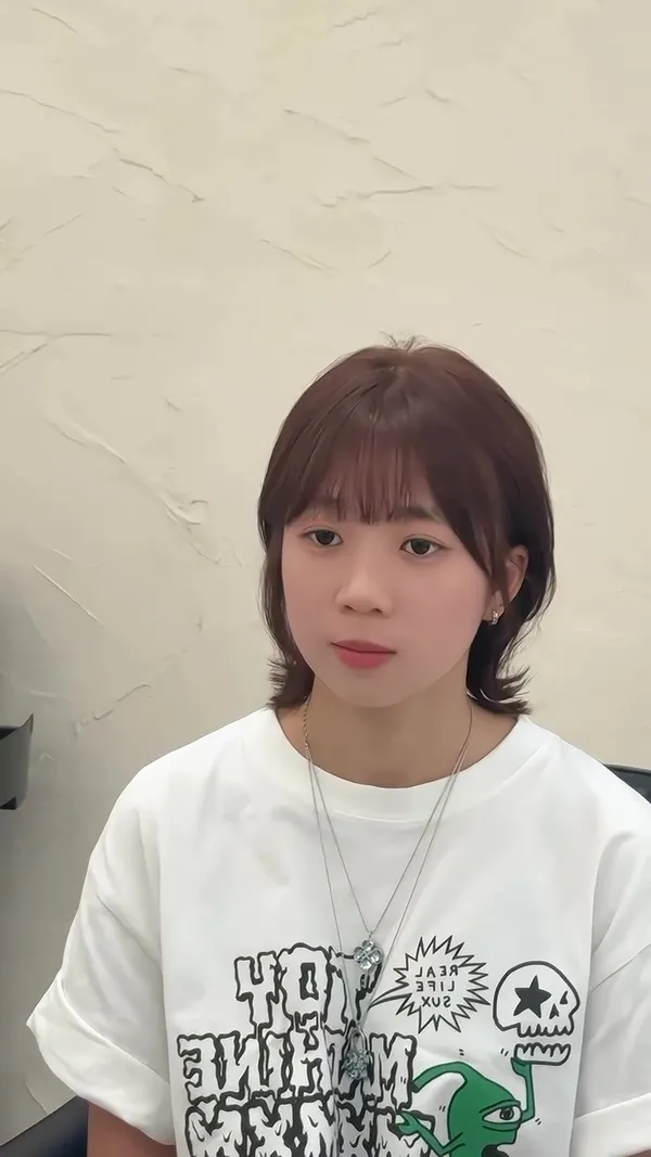 ##霧感hair ##短髮 ##活潑 髮型美甲作品
