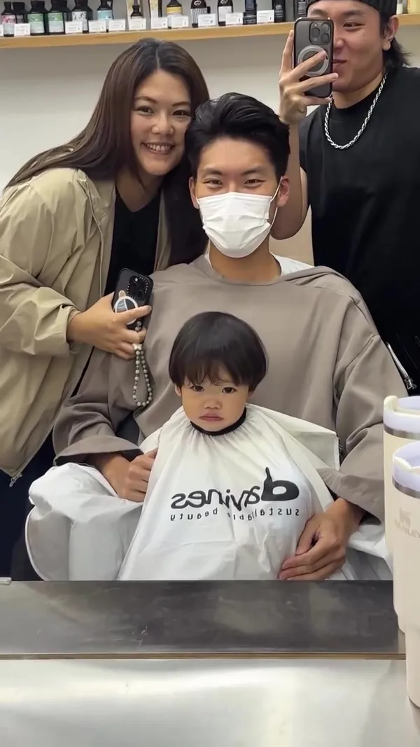 ##haircut ##kid ##familytime 髮型美甲作品