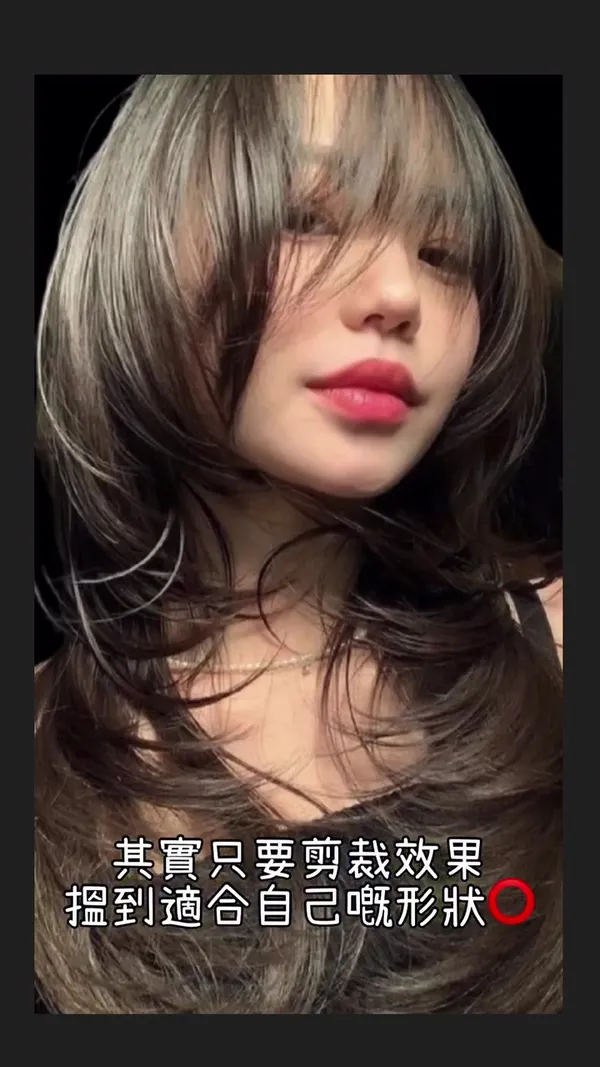 ##外國人風 ##hairstyles ##haircut 髮型美甲作品