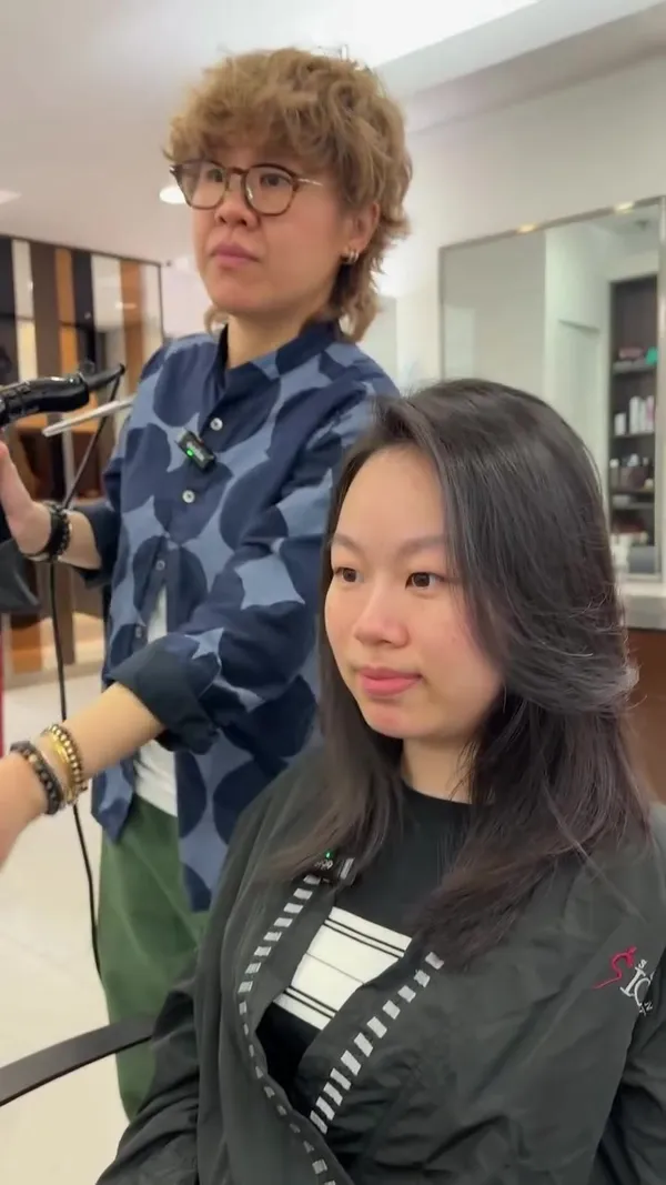##lorealprofessionnelhk ##bosleymd_hk ##saloniconcolourwanchai 髮型美甲作品