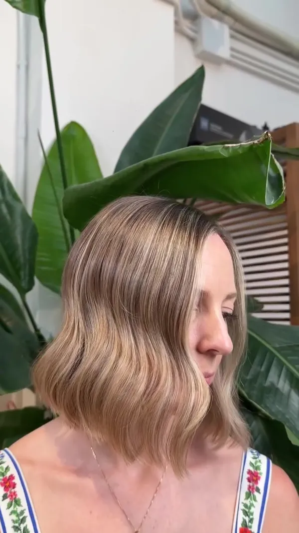 ##HighlightsHK ##LowMaintenanceHair ##HongKongSalon 髮型美甲作品