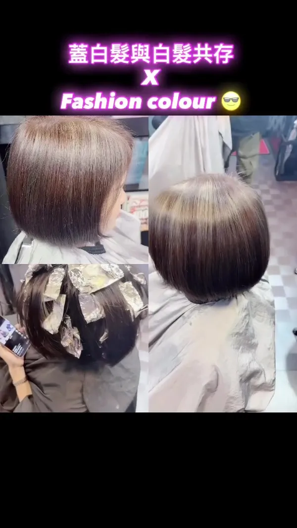 ##haircut ##asia ##tiktok 髮型美甲作品