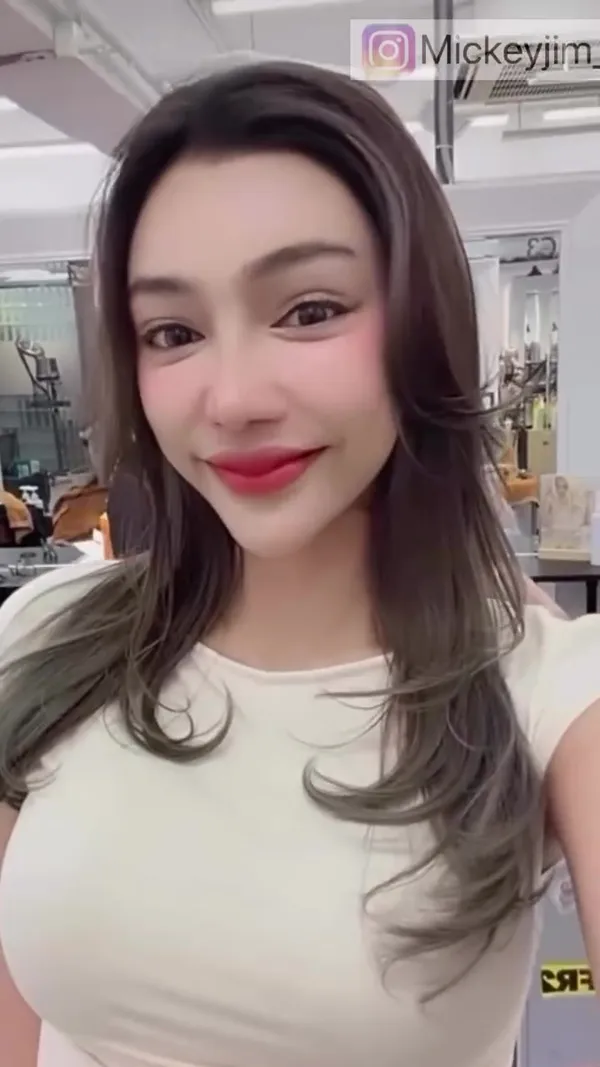 ##mickeyjimhairstylist ##Joywinhair ##水光沐浴染 髮型美甲作品