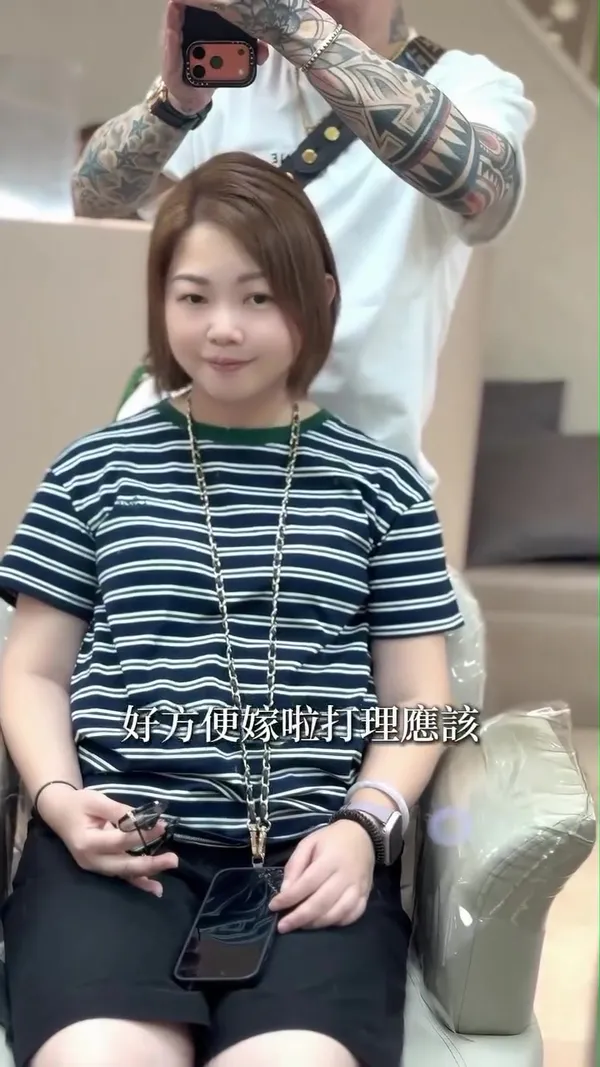 ##大改造 ##荃灣染髮 ##元朗染髮 髮型美甲作品