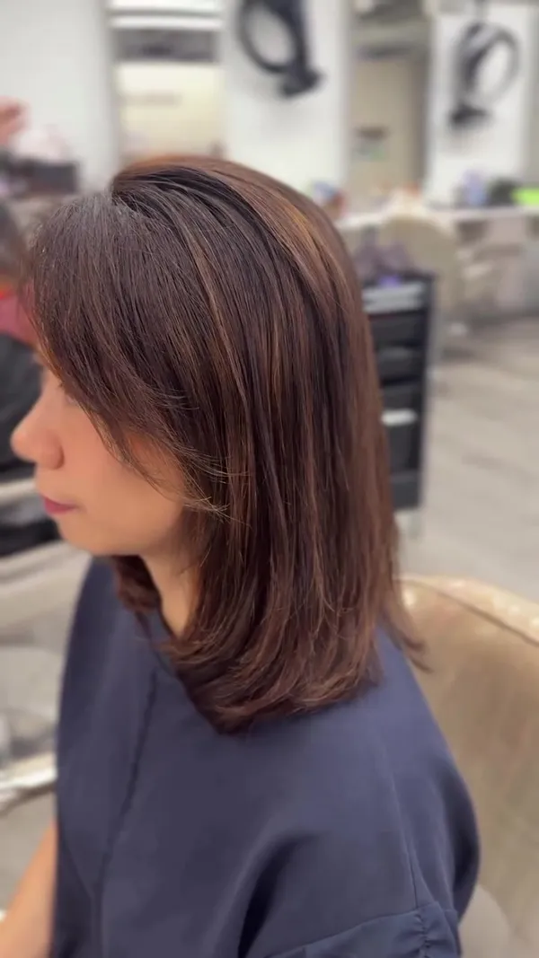 ##Tsim ##女hairstyle師 ##goldilocks 髮型美甲作品