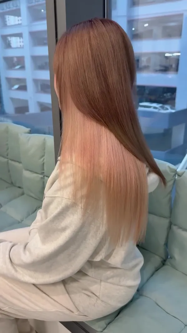 ##ULTOWA ##氫氣hair ##漂染hair 髮型美甲作品