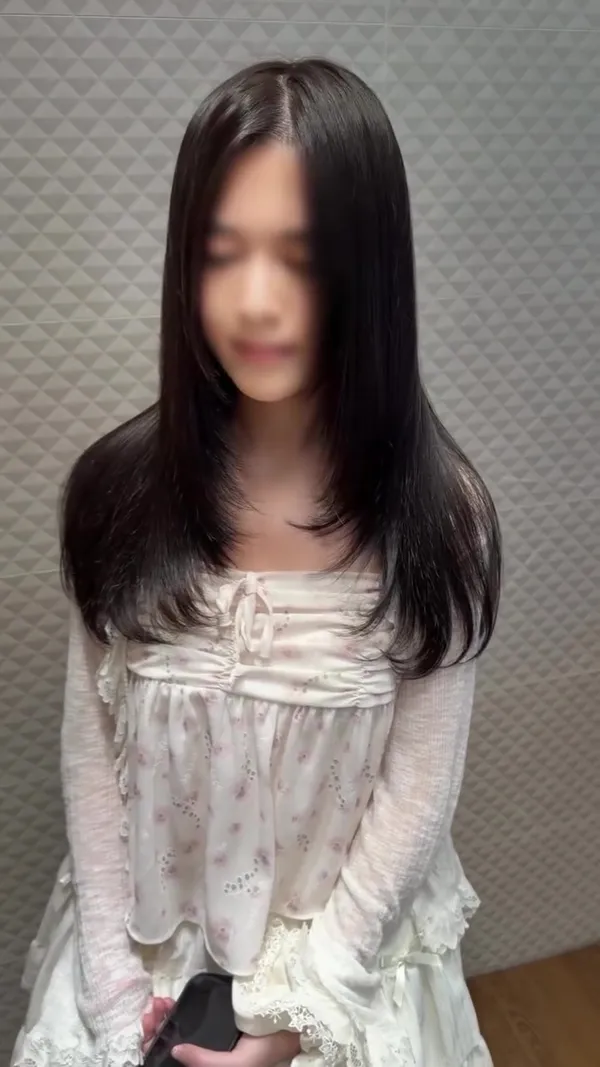 ##Tuen ##玫瑰茶棕 ##蜜桃棕 髮型美甲作品
