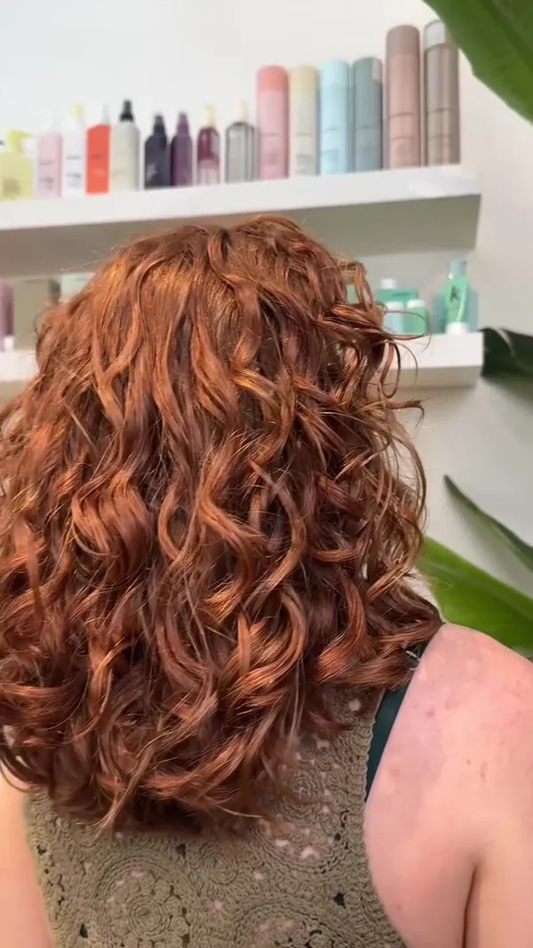 ##CurlyHairHK ##CurlSpecialist ##HKHairSalon 髮型美甲作品