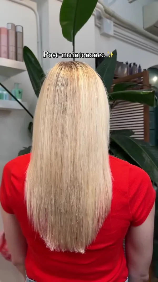 ##HighlightsHK ##BlondeHK ##HongKongSalon 髮型美甲作品