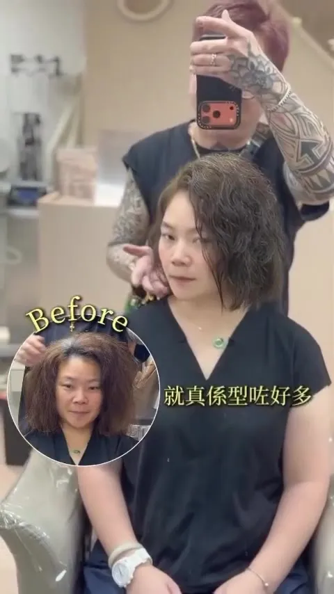 髮型美甲作品