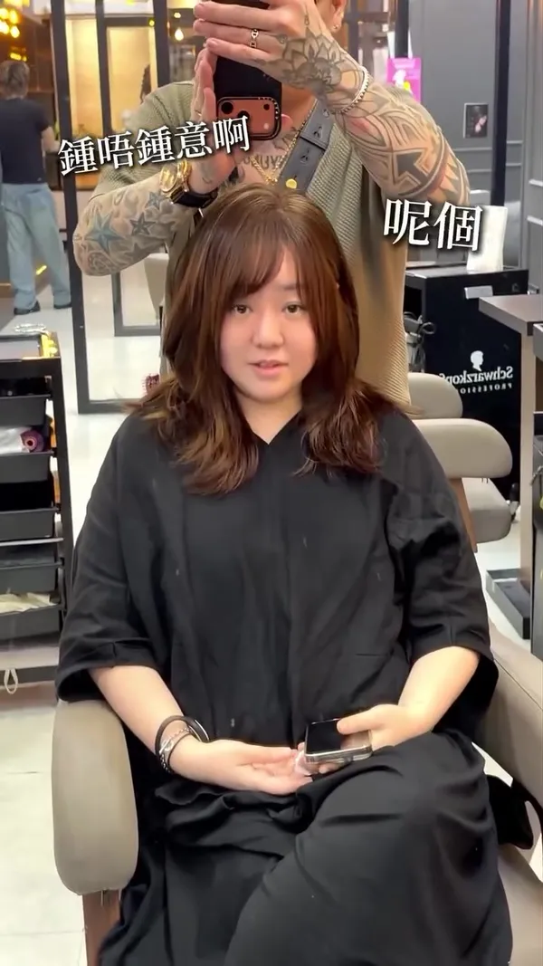 ##HairMakeover ##StylistBen ##TsuenWanHairColoring 髮型美甲作品