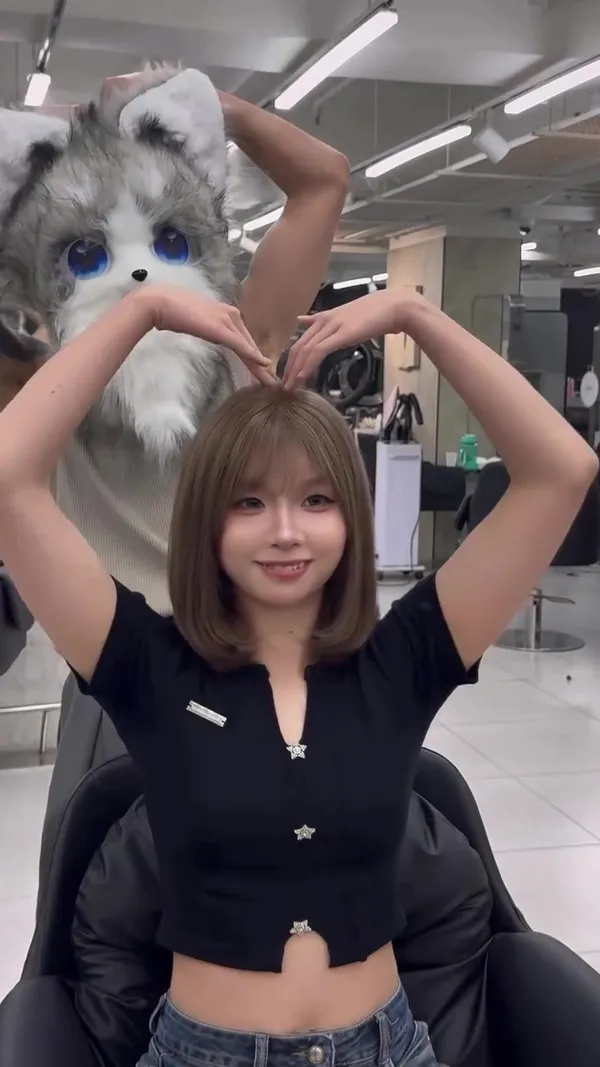 ##KoreanHairstyle ##JapaneseHairstyle ##HairDyeRecommendations 髮型美甲作品