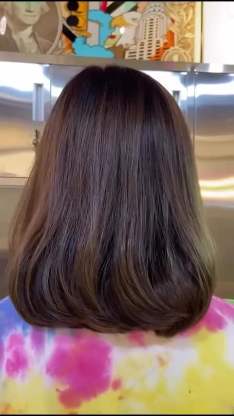 ##Hairsalon ##salon ##haircut 髮型美甲作品