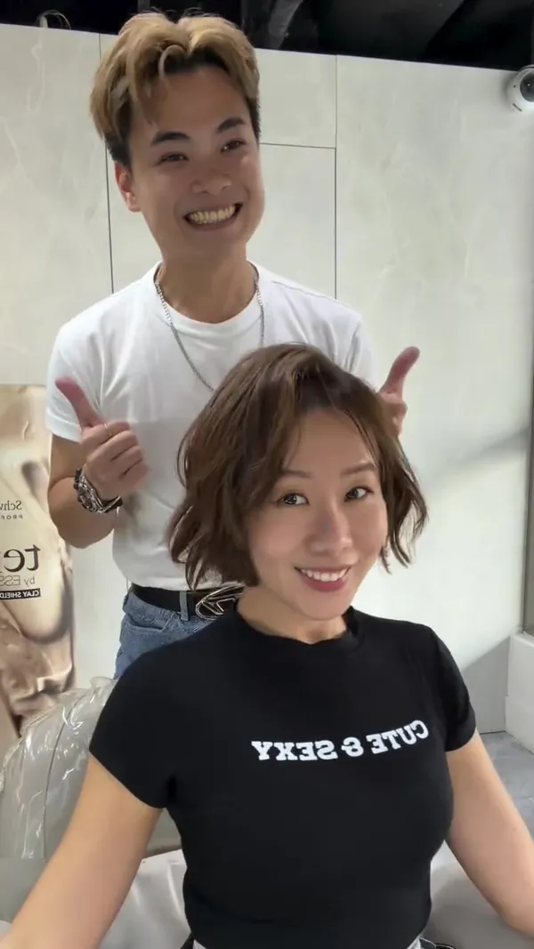 ##kadenchan ##hairplatformhk ##灣仔髮型屋 髮型美甲作品