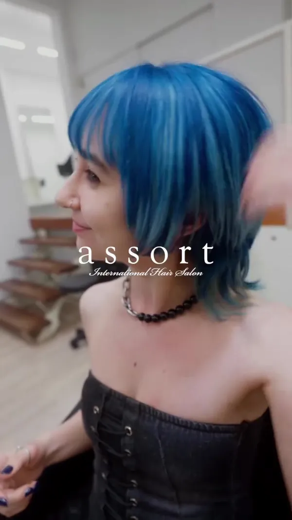 assort.hair ##hairconsultation ##hairtransformation ##wolfcut hair & nail work