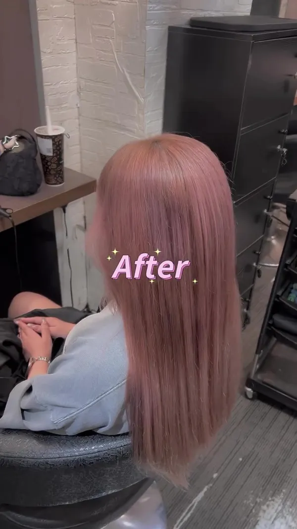 ##HairDye ##Salon ##SalonHK 髮型美甲作品