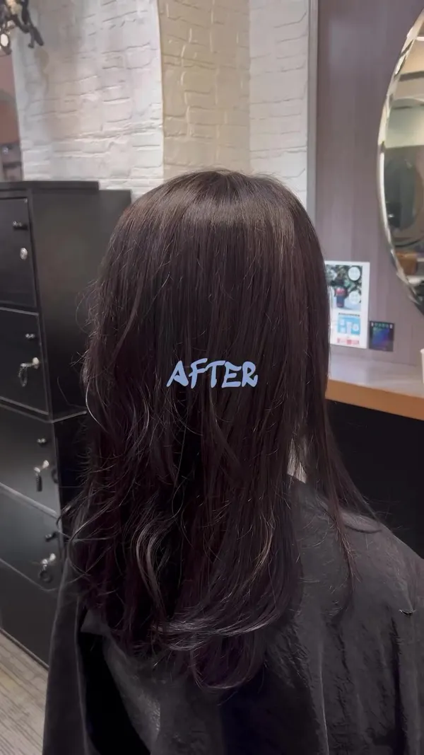 ##HairColoring ##Salon ##SalonHK 髮型美甲作品
