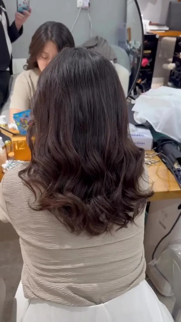 ##HairDye ##MistyHairColor ##Gradient 髮型美甲作品