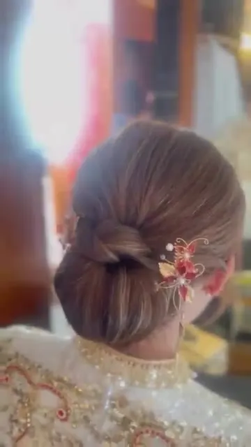 ##WeddingHairColor ##TuenMunHairSalon ##Highlight 髮型美甲作品