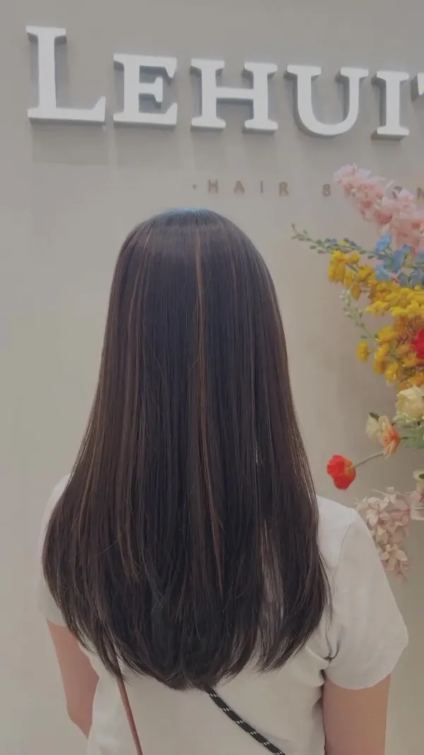 ##YuenLongHairstylist ##KoreanPerm ##StraighteningTreatment 髮型美甲作品