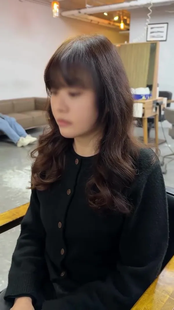 ##IndiscriminatePhysicalPerm ##IndiscriminateSimultaneousTreatment ##LowSofteningPhysicalPerm 髮型美甲作品