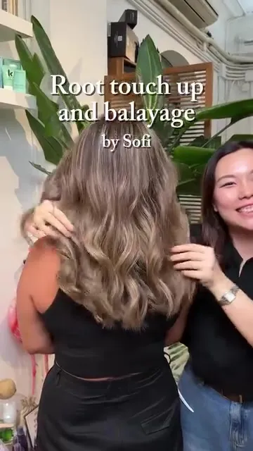 ##LoveHairHK ##HairTransformation ##Balayage 髮型美甲作品