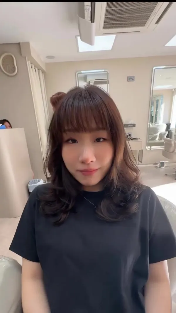 ##coeyperm ##TsuenWanHairSalon ##TsuenWanFemaleHairstylist 髮型美甲作品