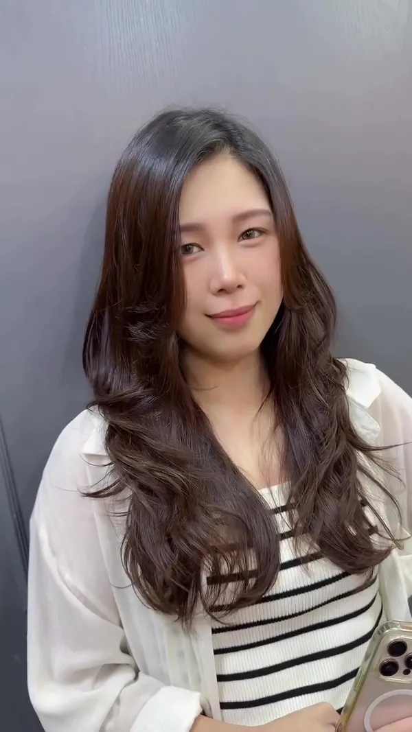 ##coey懶人燙髮 ##荃灣髮廊 ##荃灣女髮型師 髮型美甲作品