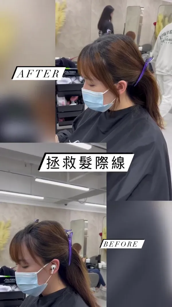 ##hair ##b5 ##live 髮型美甲作品