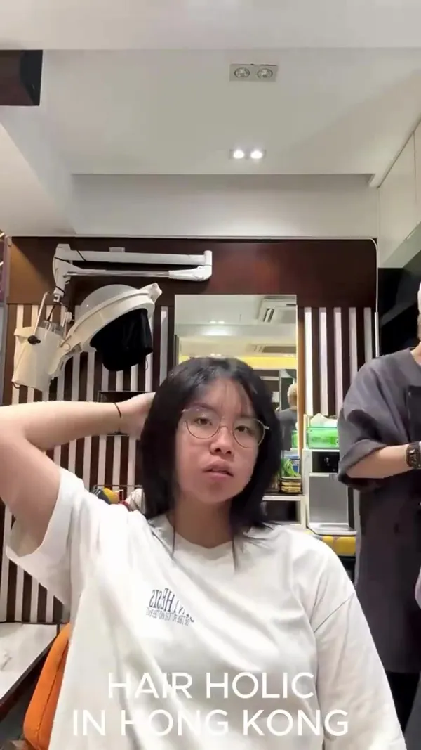 ##尖沙咀髮型屋 ##剪髮 ##韓國髮型屋 髮型美甲作品