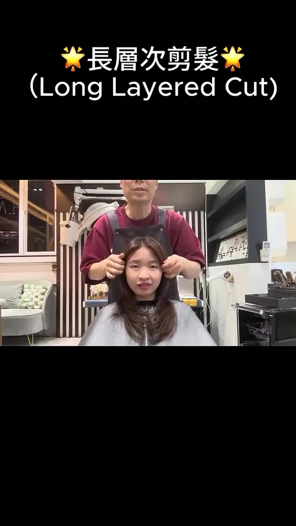 ##尖沙咀髮型屋 ##剪髮 ##koreanhairsalon 髮型美甲作品