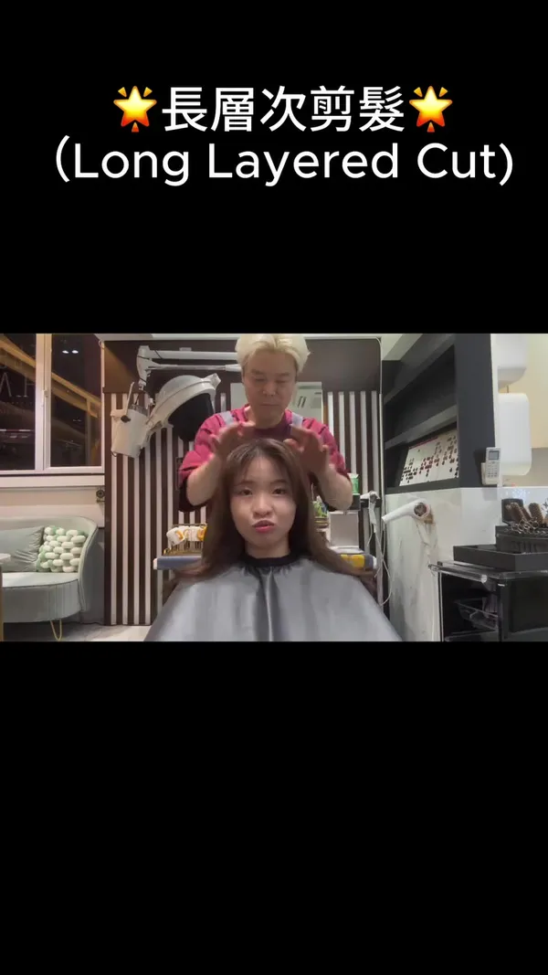 ##koreanhairsalon ##尖沙咀髮型屋 ##韓式髮型屋 髮型美甲作品