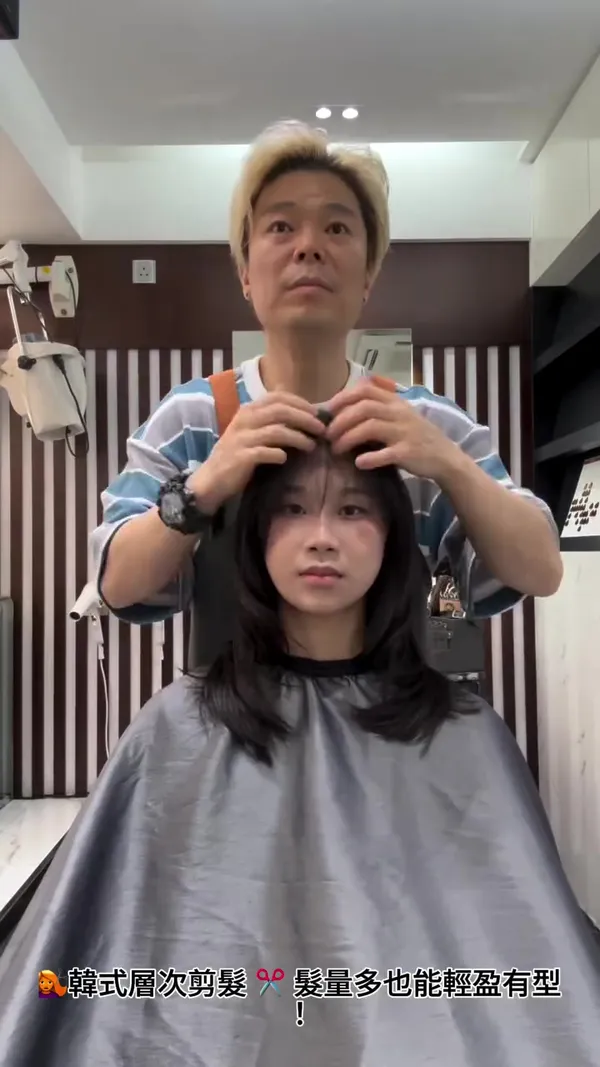 ##尖沙咀髮型屋 ##韓式髮型屋 ##韓國髮型屋 髮型美甲作品