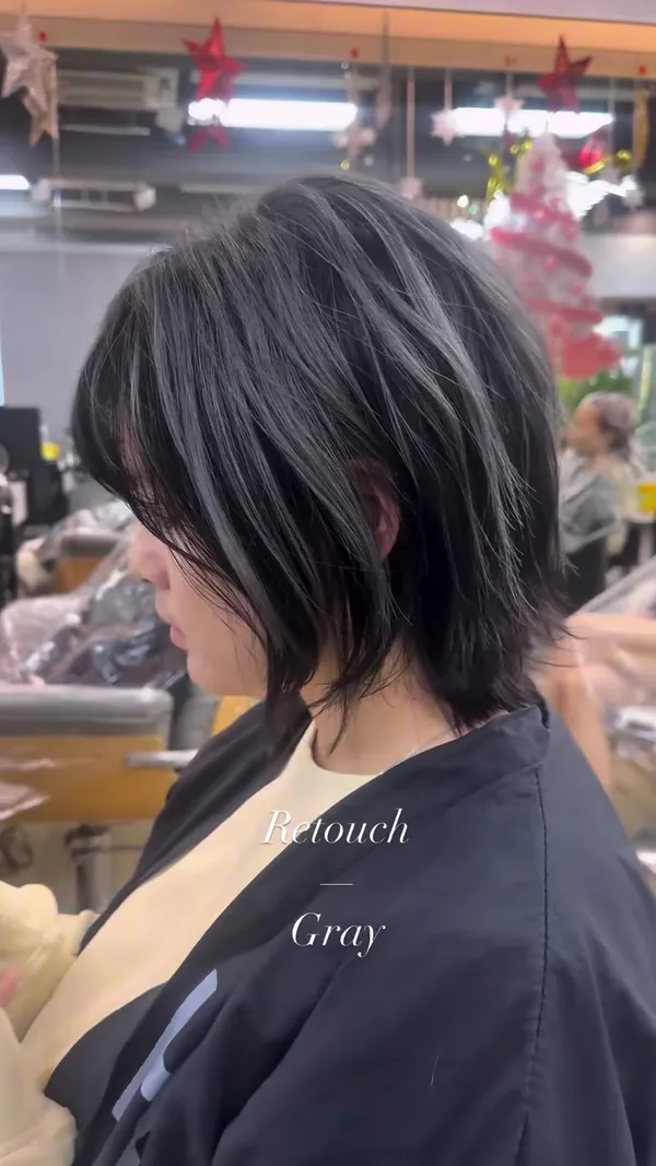 ##hairtheorem ##rayshumhair ##bleachinganddyeing 髮型美甲作品