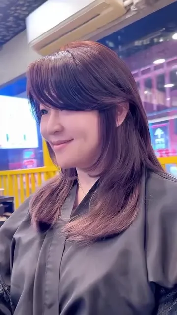 ##jovima_loft_portfolio ##fringe_bangs_focus_group ##korean_hairstyle_expert 髮型美甲作品