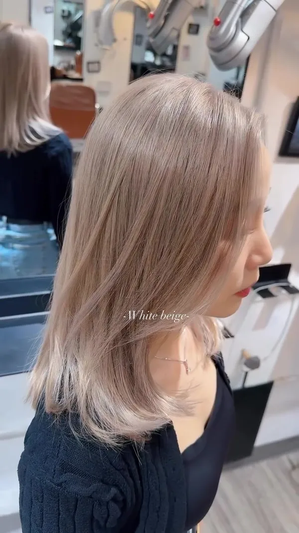 ##daily ##bleaching ##shot 髮型美甲作品