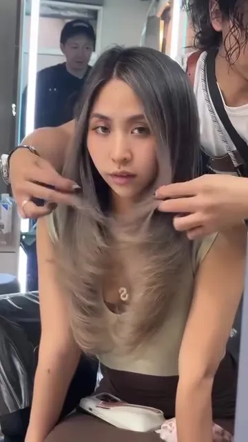 ##kayobalayage ##JOYWINCOLOUR ##珠光染 髮型美甲作品